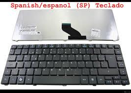 Teclado español alternativo para notebook Acer Aspire 3810 / 4810 / 4740 / 4741 / 4736 / 4535 / 4540